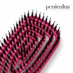 Peniculus Flexibrush Combo Bristles 100% Natural Boar - Pink - Image 2